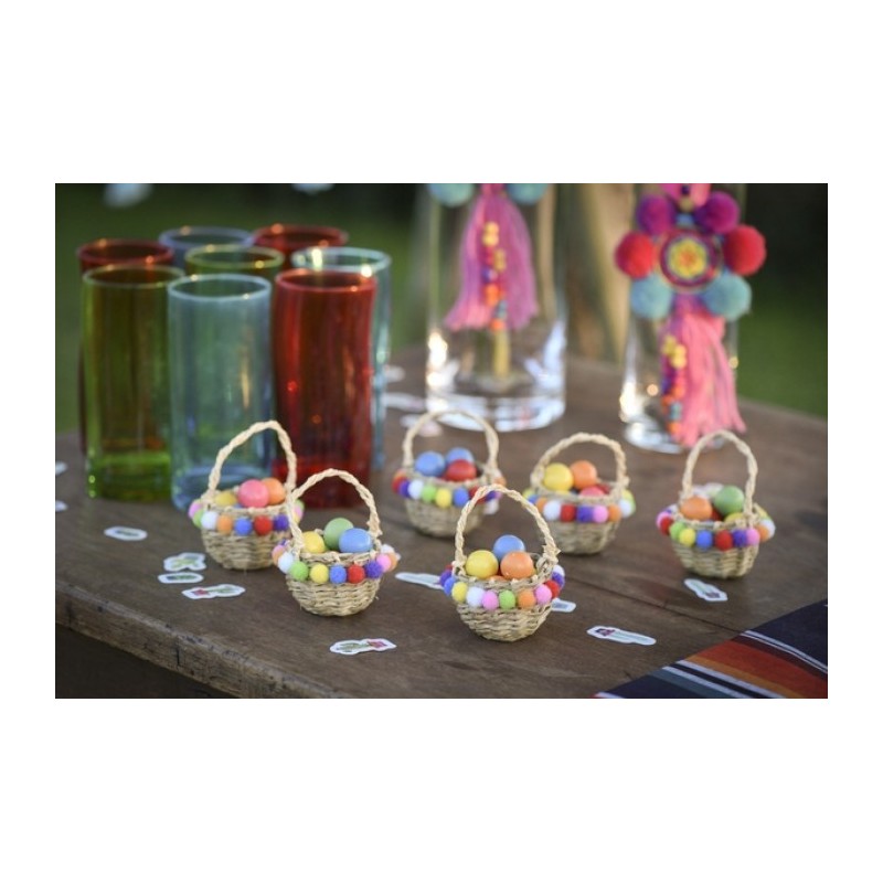 Petit panier Mexique Multicolore