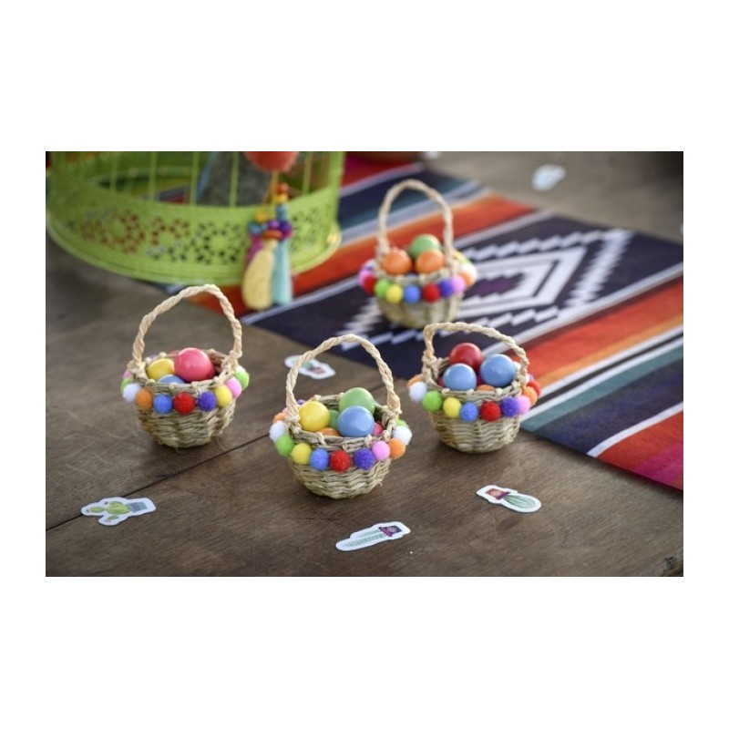 Petit panier Mexique Multicolore
