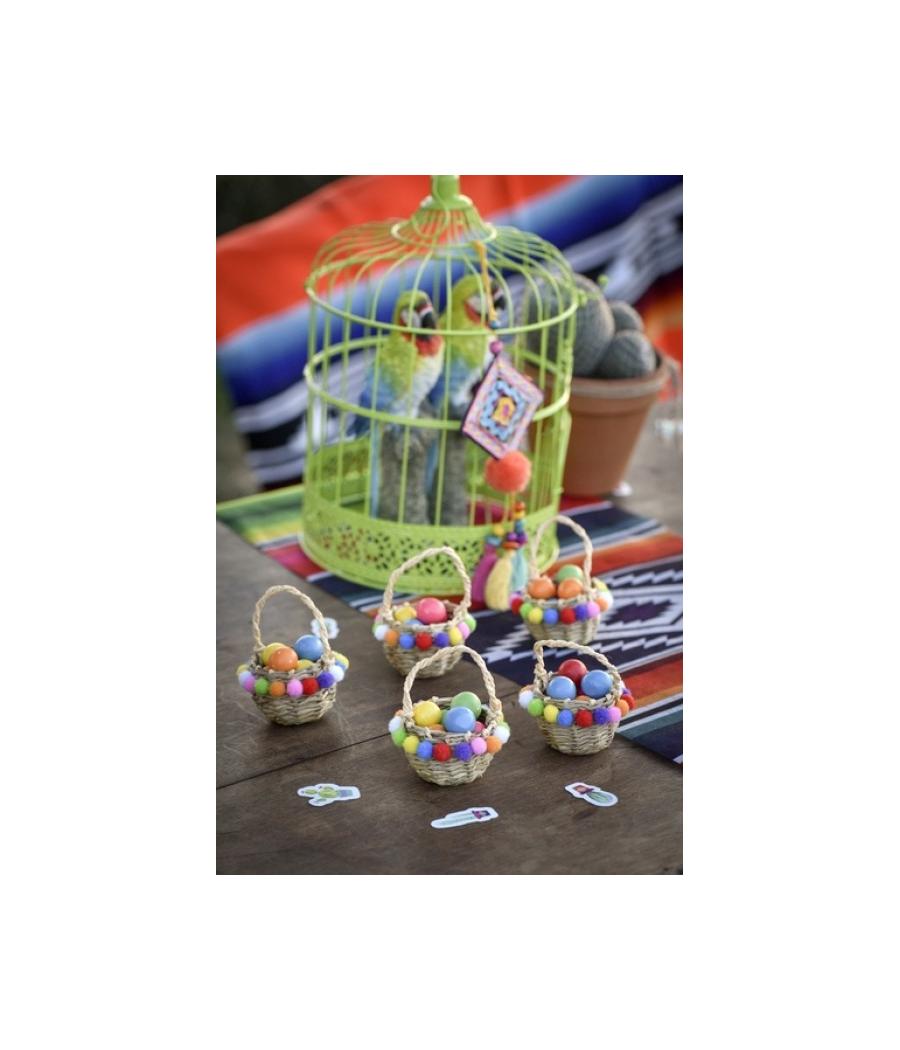 Petit panier Mexique Multicolore