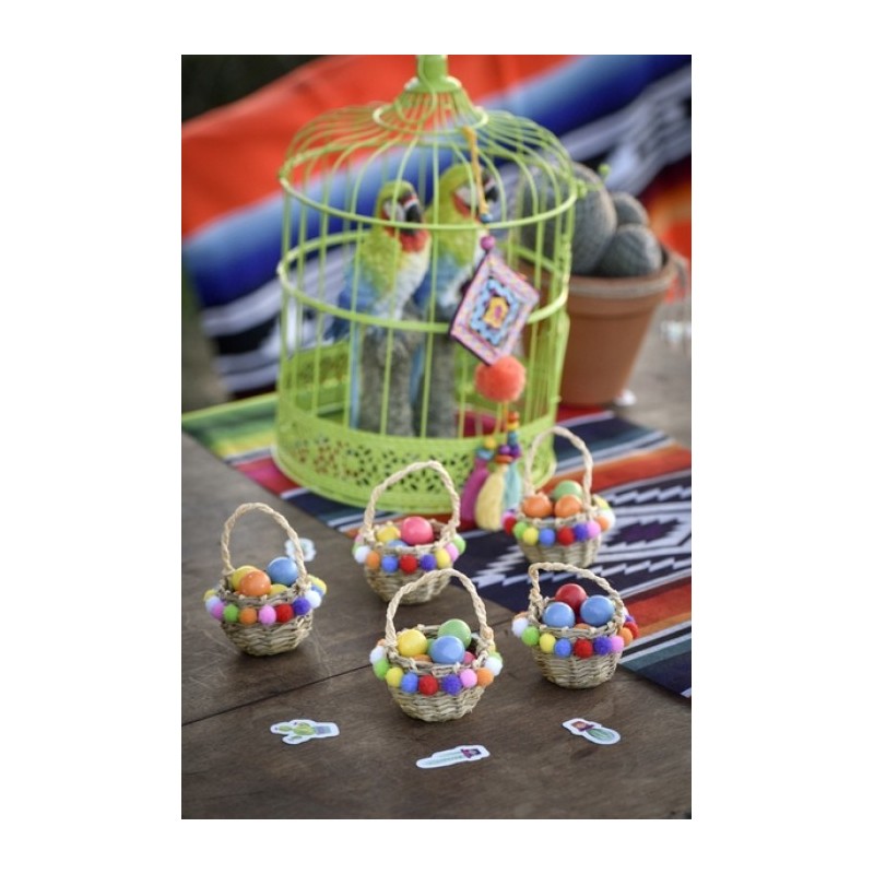 Petit panier Mexique Multicolore
