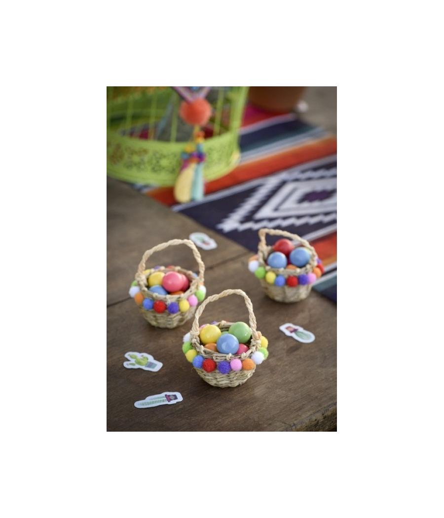 Petit panier Mexique Multicolore