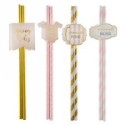 Paille baby shower  piees 