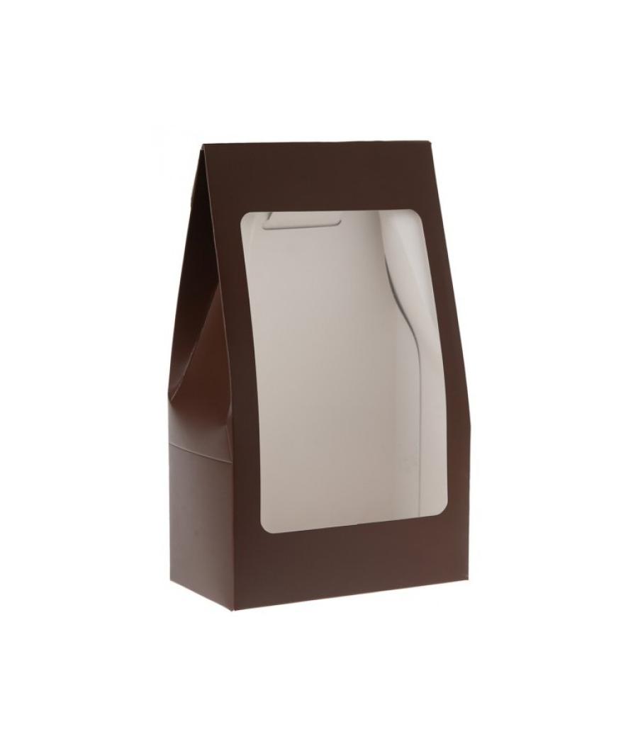 Pochette unie Chocolat BoÃ®te de  piees 