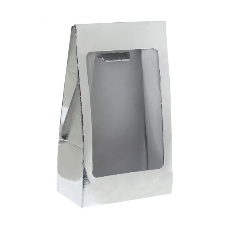 Pochette unie Argent BoÃ®te de  piees 