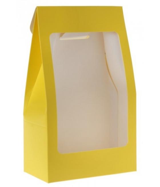 Pochette unie Jaune BoÃ®te de  piees 