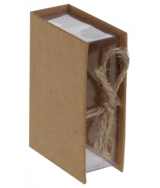 Boîte livre Kraft (Sachet de 4 pièces)