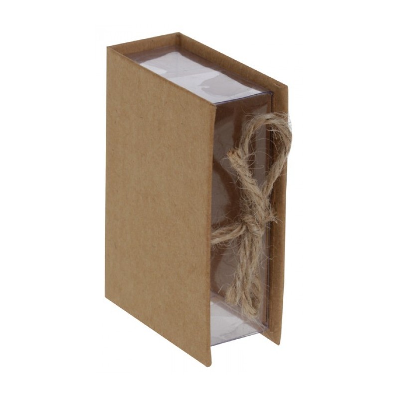 Boîte livre Kraft (Sachet de 4 pièces)