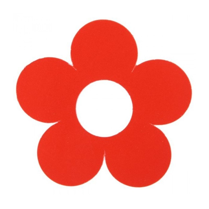 Marque-place fleur Rouge Sachet de  piees 