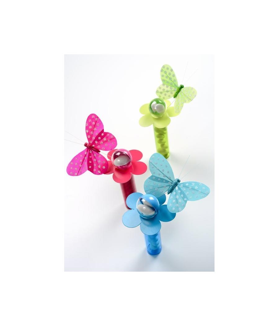 Marque-place fleur Blanc Sachet de  piees 