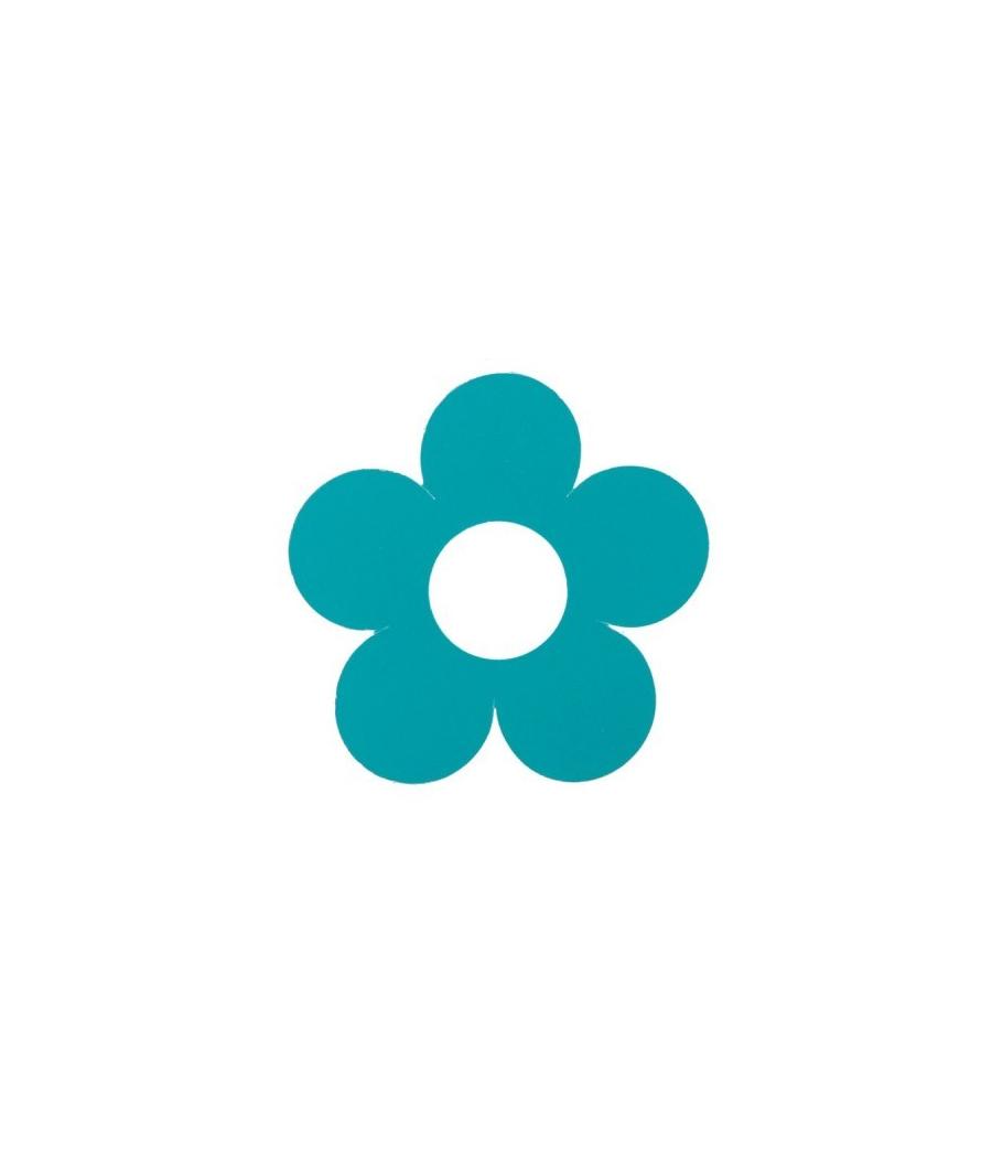 Marque-place fleur Turquoise Sachet de  piees 
