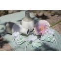 Sachet tulle pois blanc Blanc (Sachet de 6 pièces)