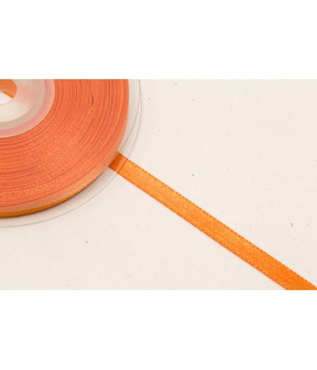 Ruban satin orange  m 