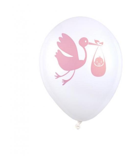 Ballon baby shower fille