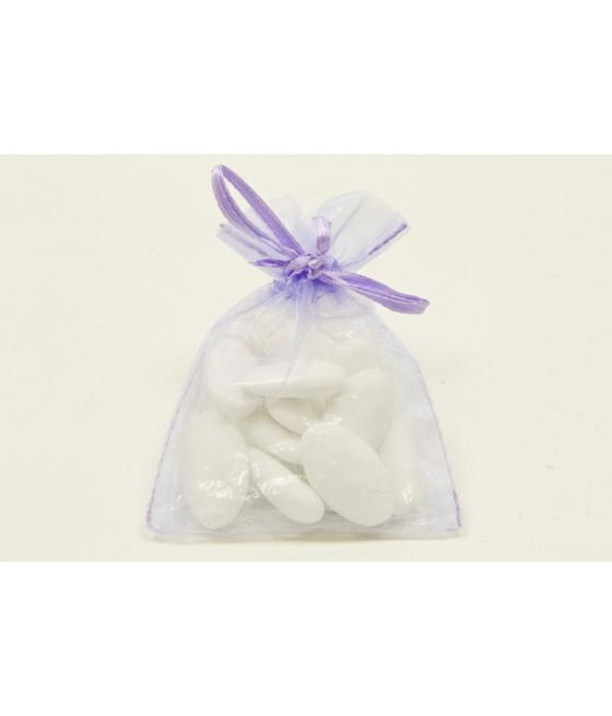 10 sacs organza Parme