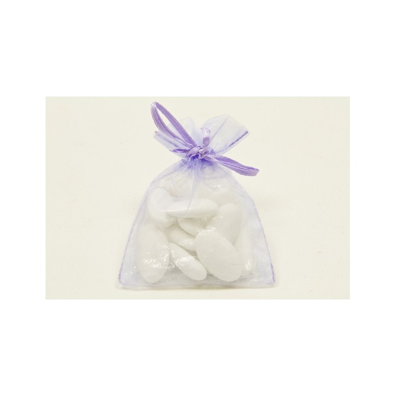 10 sacs organza Parme