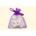  sacs en organza Prune 