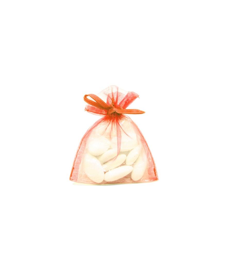  sachets organza Corail 