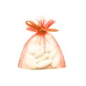  sachets organza Corail 