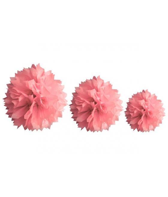 Decoration de salle en papier Rose 