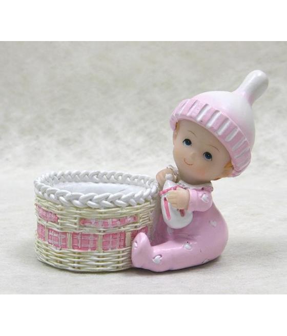 Contenant bébé mignon rose