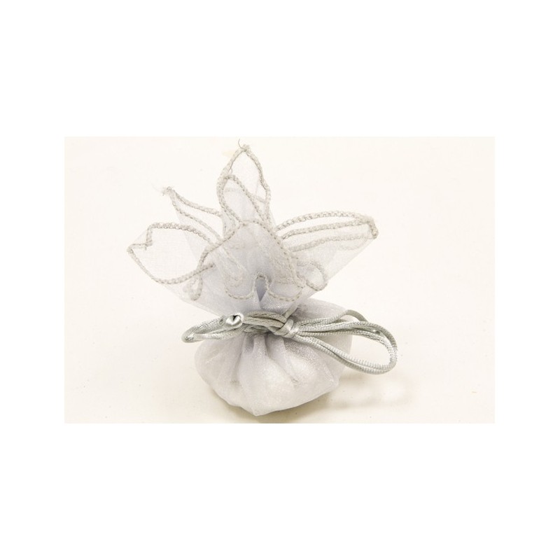  Ronds en organza Gris 