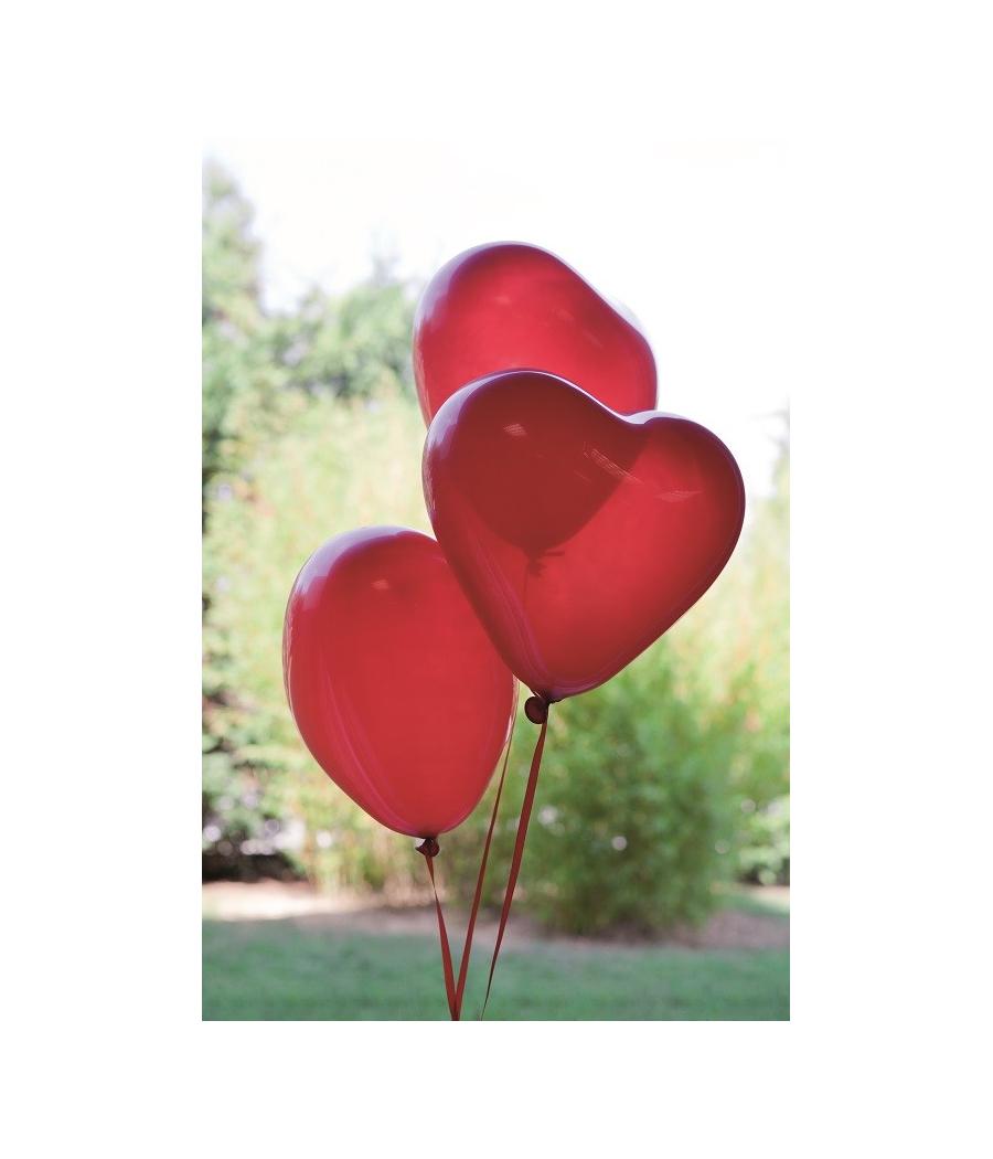 Ballon opaque en forme de coeur