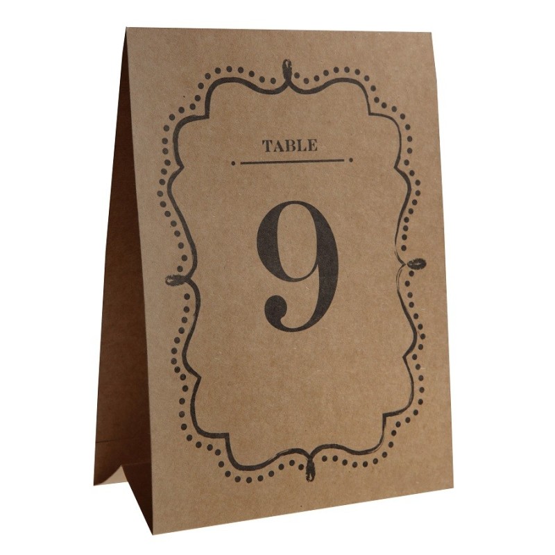 Marque table Kraft