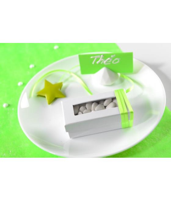 BoÃ®te rectangulaire Argent Sachet de  piees 