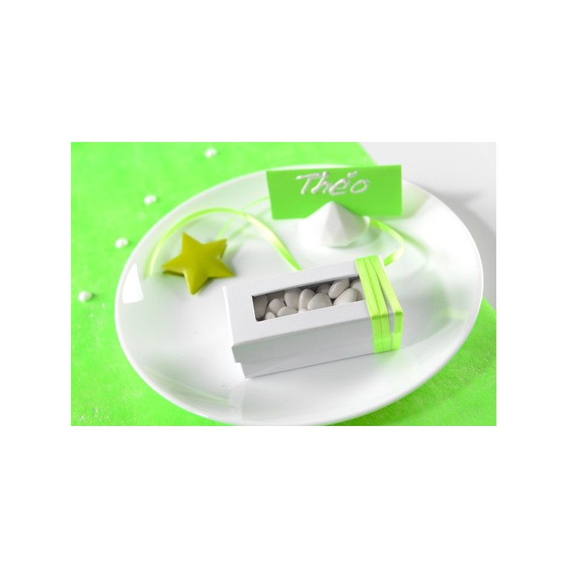 BoÃ®te rectangulaire Argent Sachet de  piees 