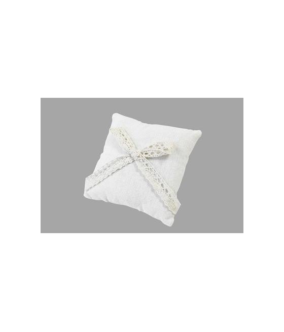 Coussin alliance toile