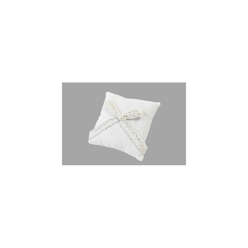 Coussin alliance toile