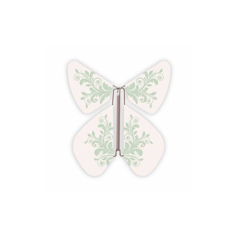 papillon green baroque flower