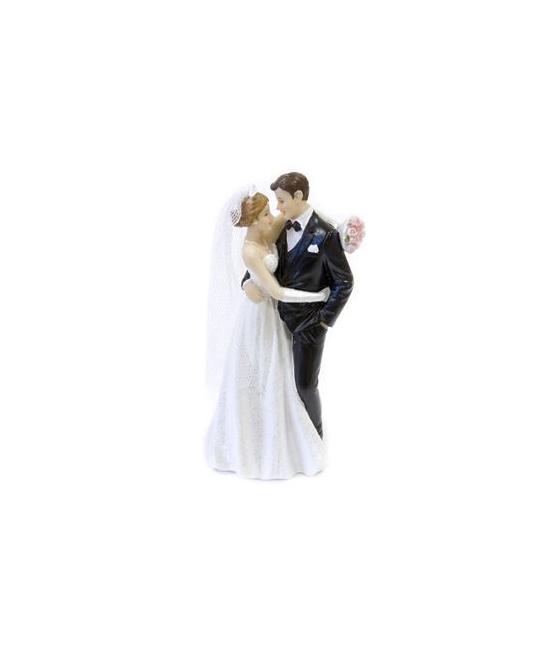 Figurine couple maries valse 