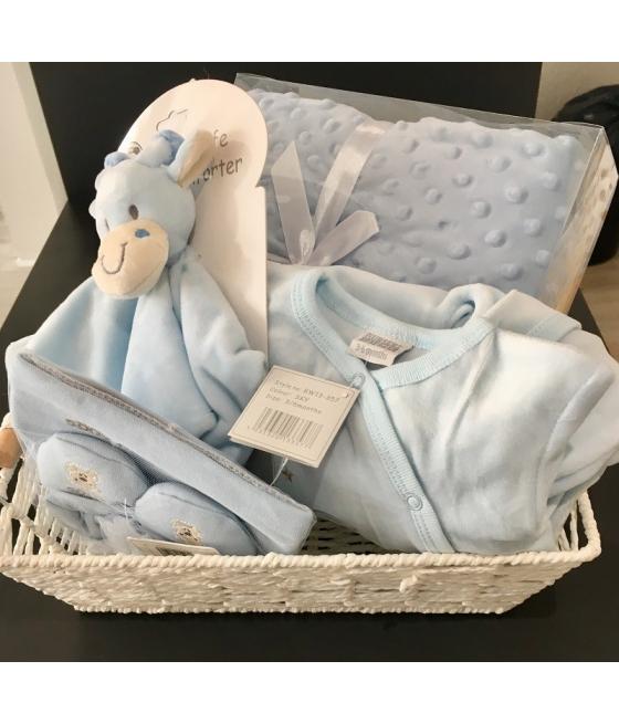 Panier naissance garçon