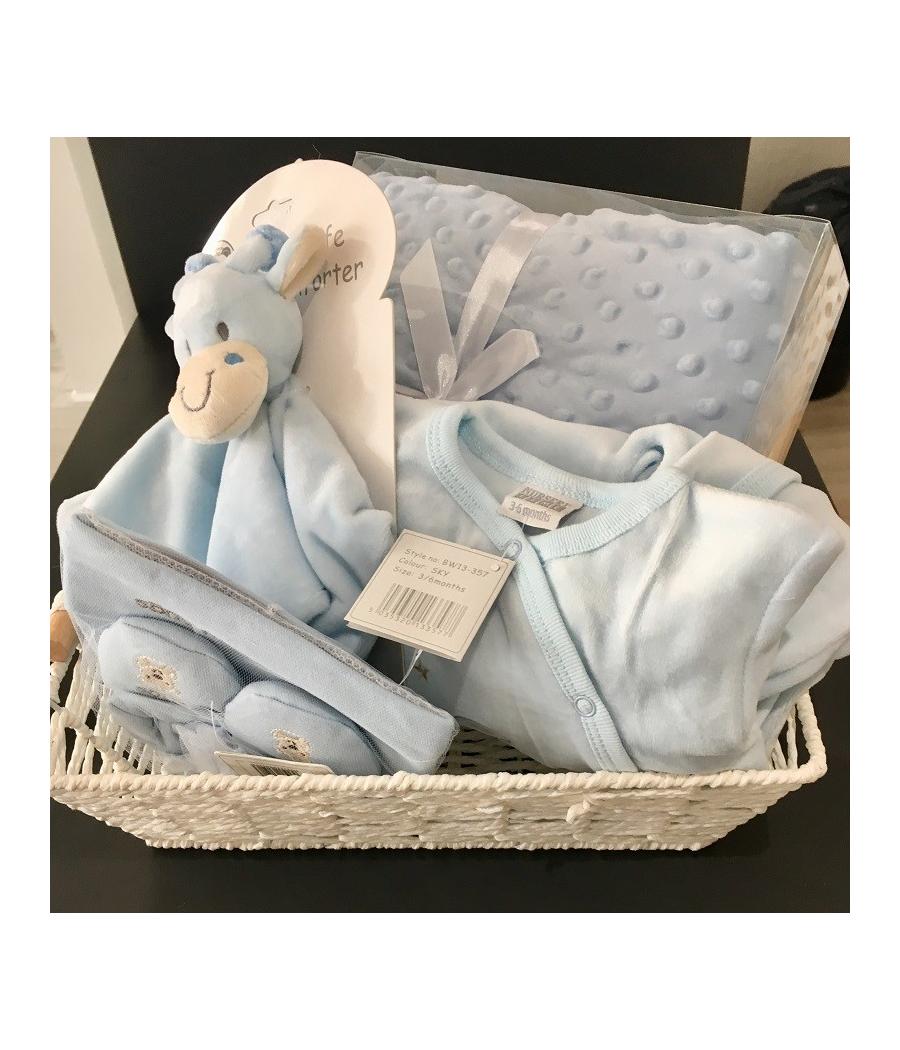 Panier naissance garçon