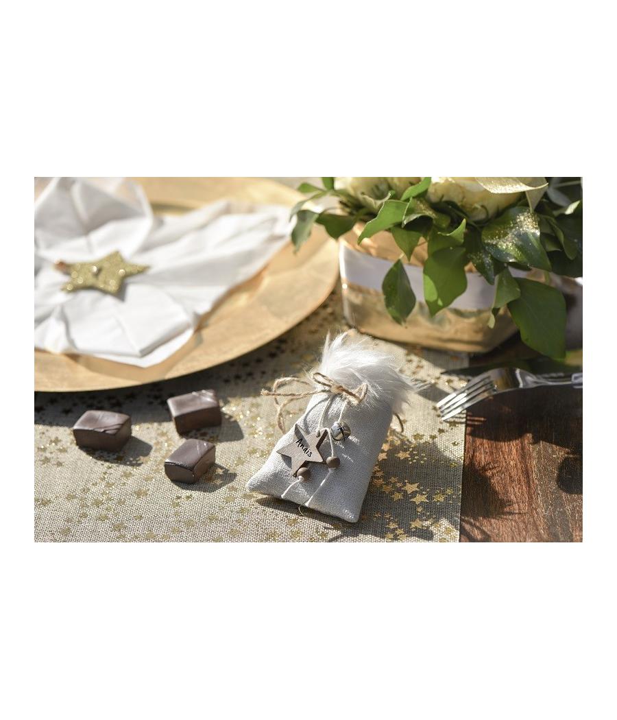 Sachet fourrure Naturel (Sachet de 2 pièces)