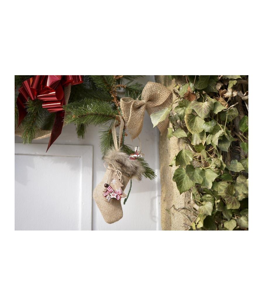 Chaussette fourrure Naturel (La pièce)