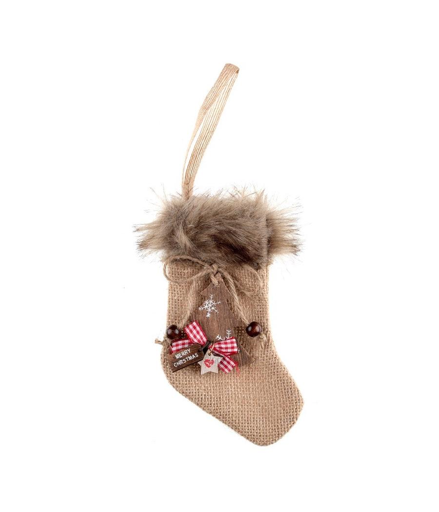 Chaussette fourrure Naturel (La pièce)