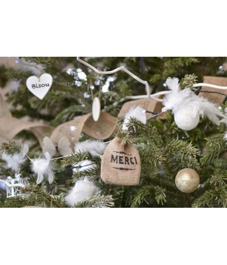 Sachet Merci Naturel Sachet de  piees 