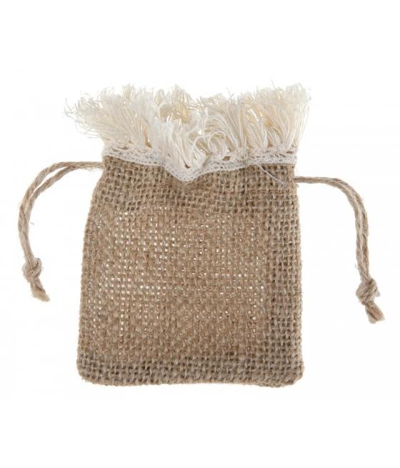 Sachet naturel frange Naturel (Sachet de 4 pièces)