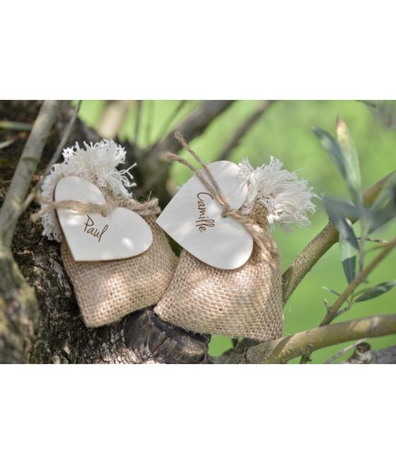 Sachet naturel frange Naturel (Sachet de 4 pièces)