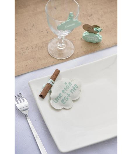 Sachet Une étoile est née Menthe (Sachet de 4 pièces)