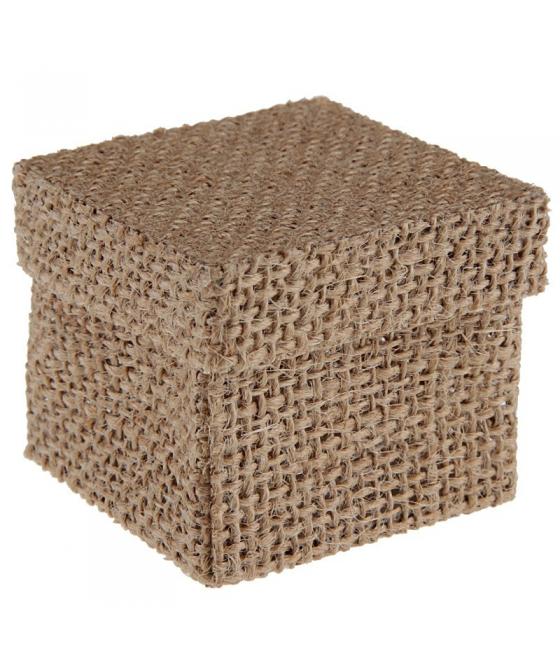 Boîte carrée naturelle Naturel (Sachet de 4 pièces)