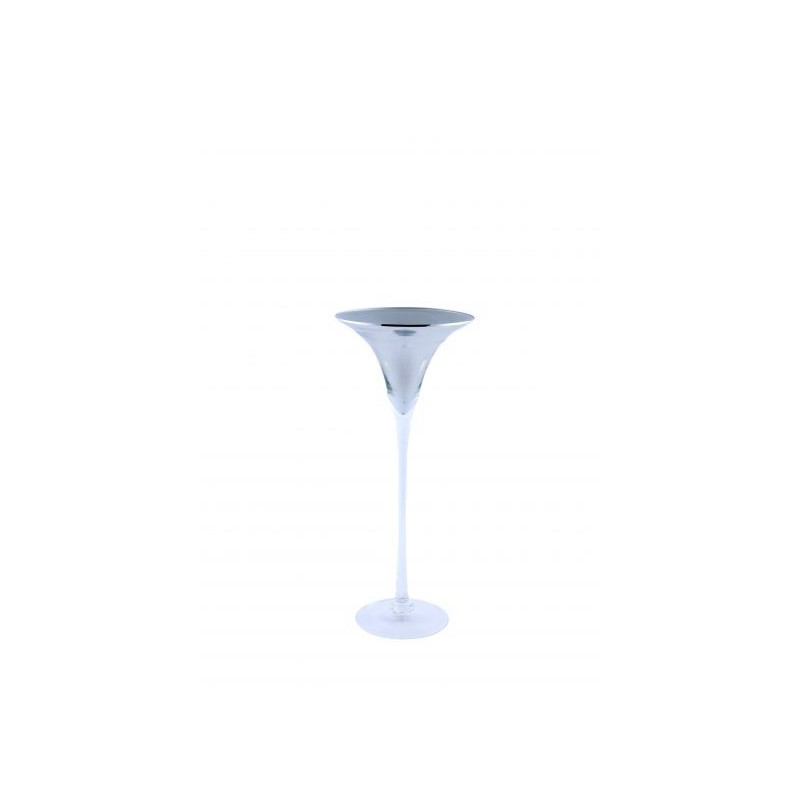 Location Vase Martini Silver 