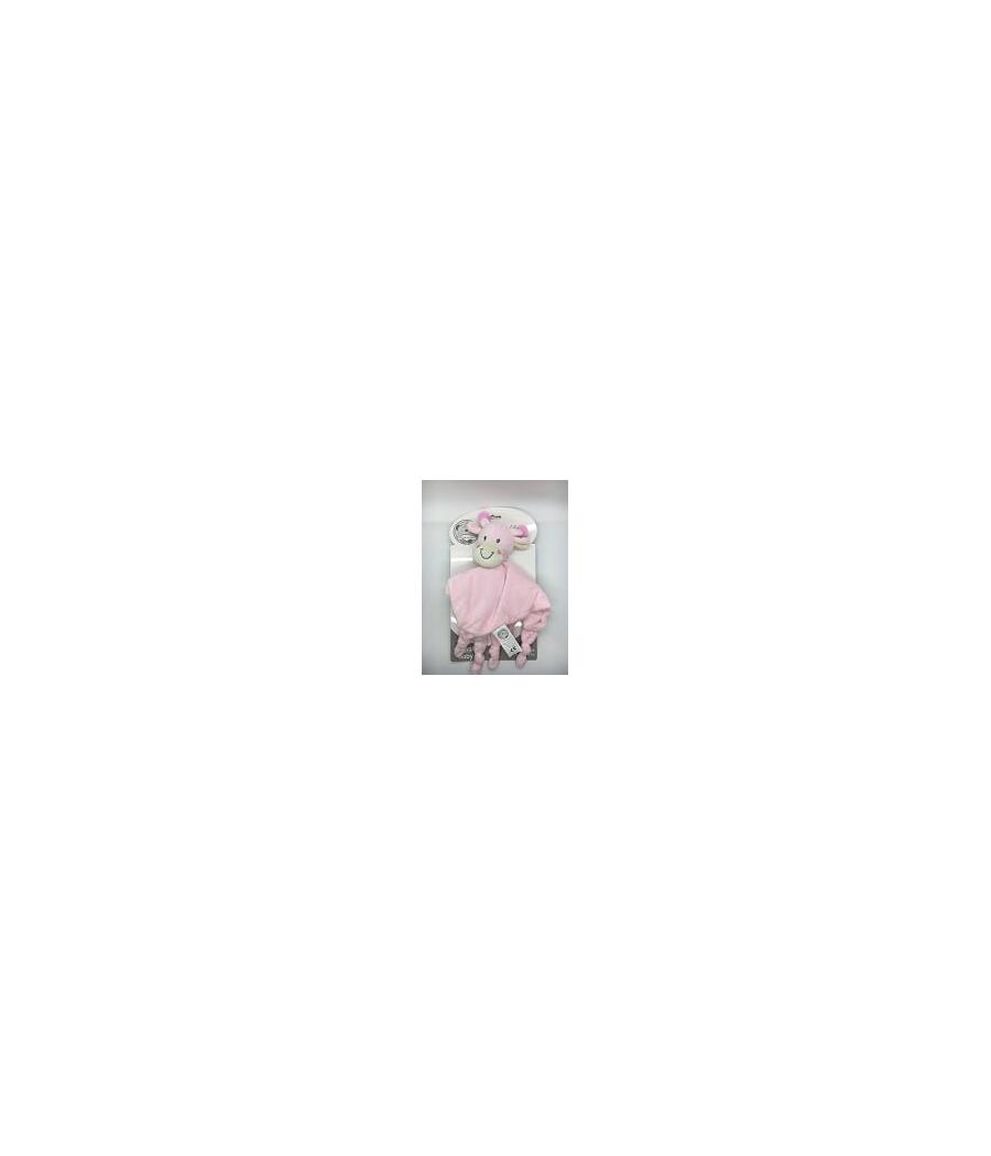 Doudou rose girafe tout doux