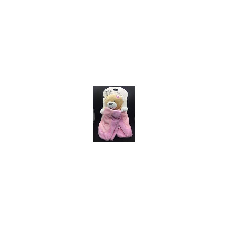 doudou ourson rose