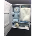 boite cadeau naissance bleu
