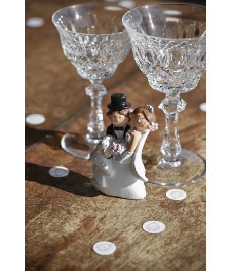 Figurine Mrs & Mr Jeunes mariés