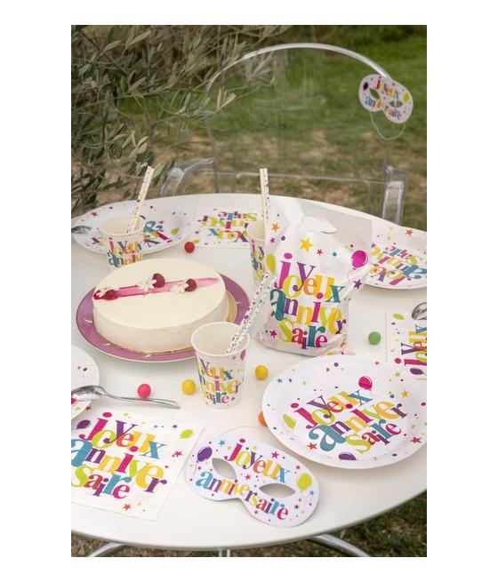 Kit anniversaire 10 pièces