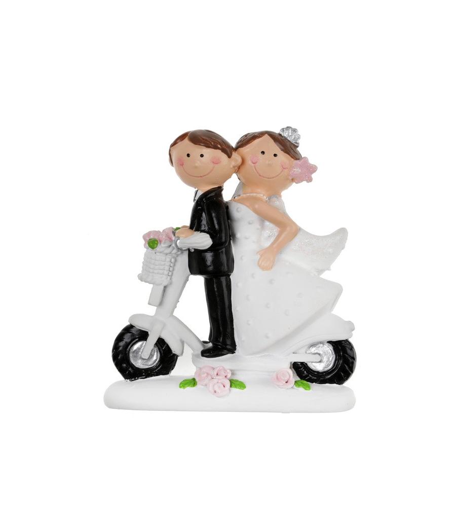 Figurine Mr & Mme à scooter